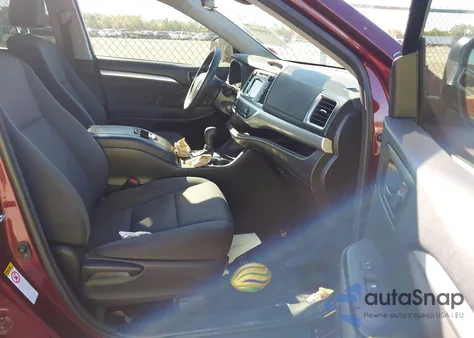 2017 Toyota Highlander Le из США, поврежденный, VIN 5TDZARFH1HS031949